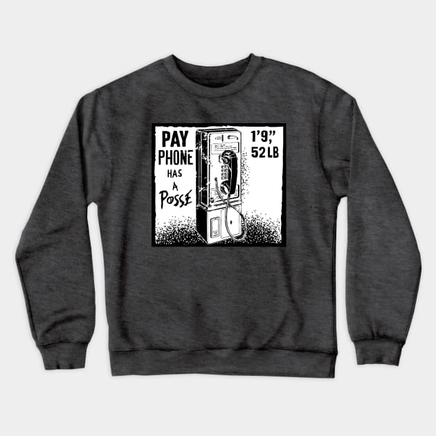 Payphone Pals Crewneck Sweatshirt by Ekliptik